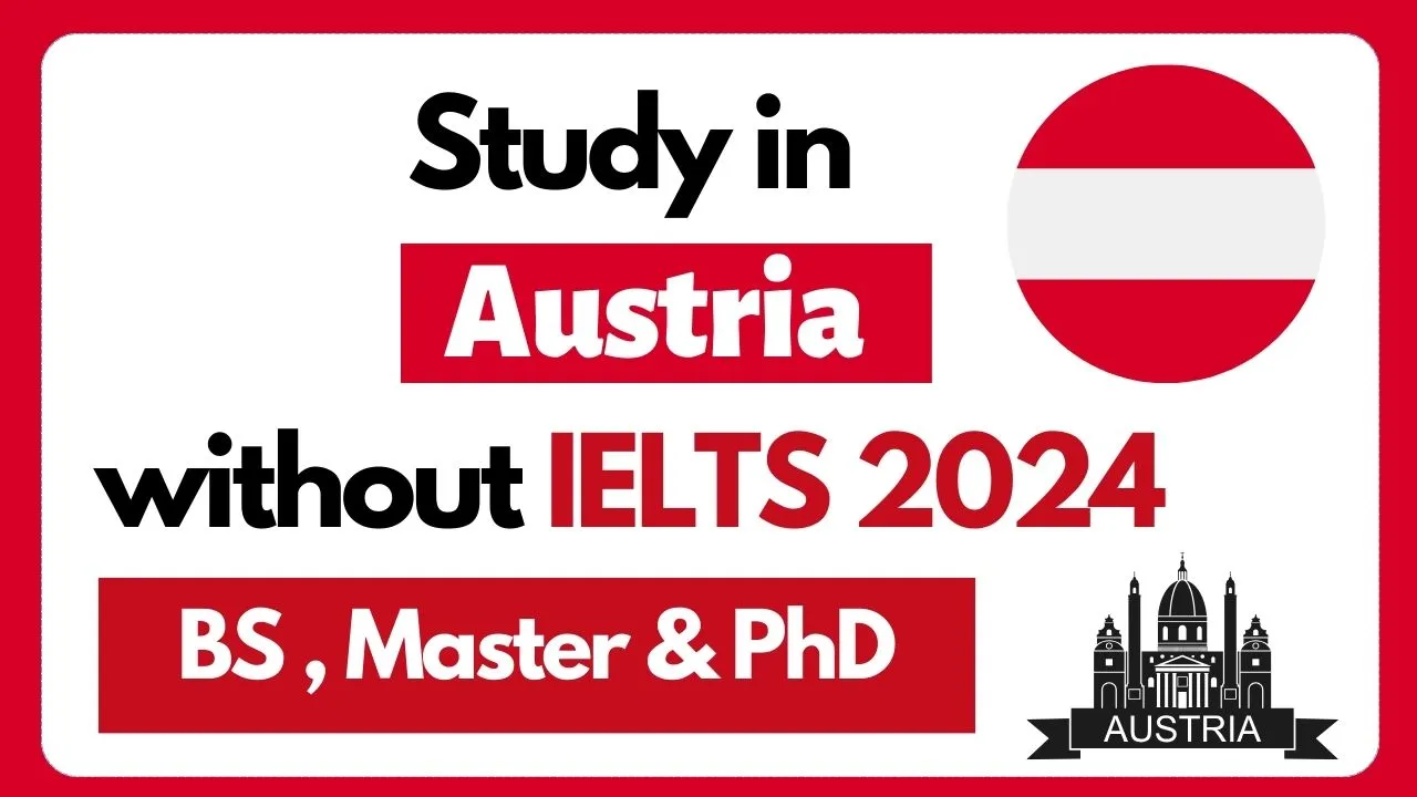 Study in Austria Without IELTS in 2024 (List of Universities)