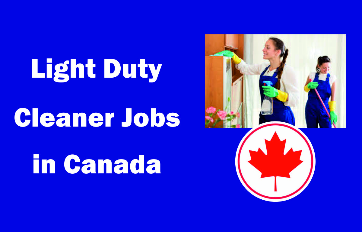 Canada Light Duty Cleaner Jobs 2025 | Drayton Valley Daycare & OSC