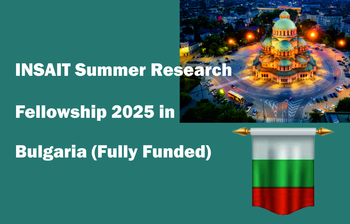 INSAIT Summer Research Fellowship in Balgaria